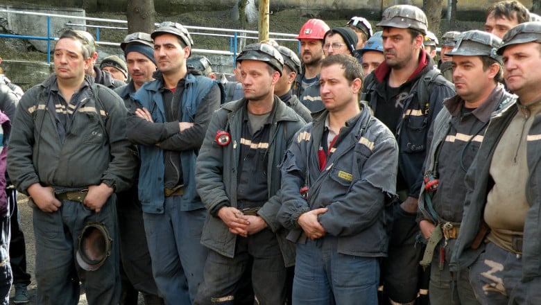 AUR, DE PARTEA MINERILOR DIN VALEA JIULUI
