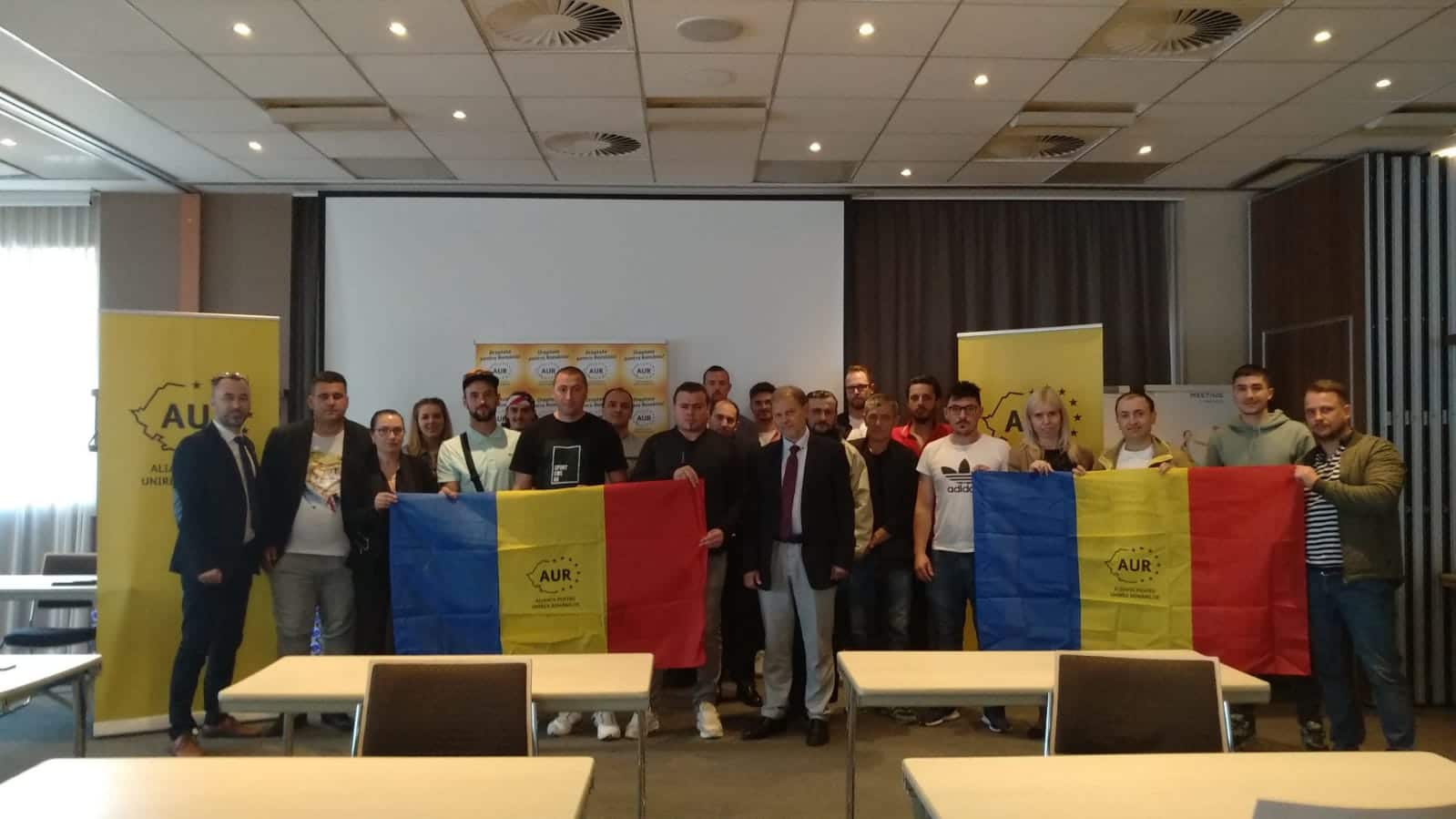 AUR în Belgia: întâlniri cu conducerea ECR și reprezentanți ai diasporei române