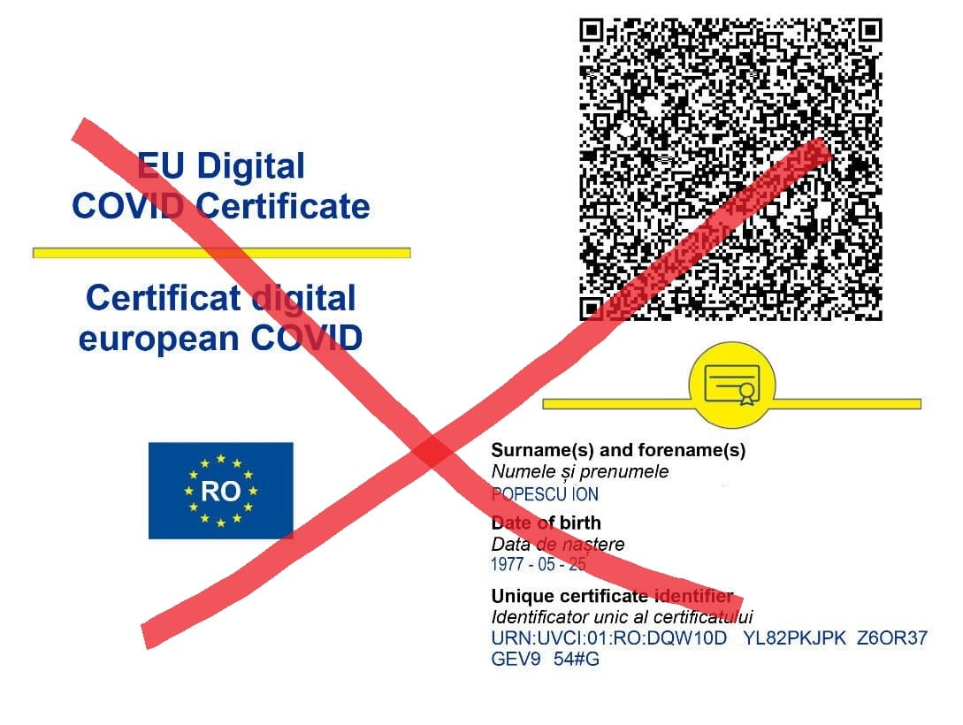 AUR: Deputați români, nu votați certificatul verde, nu oficializați dictatura!