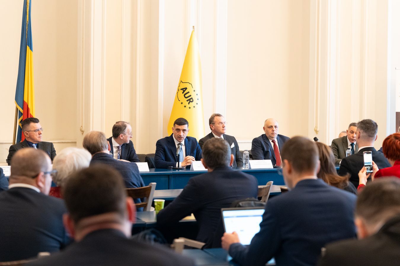 AUR consolidează relația cu SUA: Conferință internațională în Parlament despre suveranitate și alegeri libere
