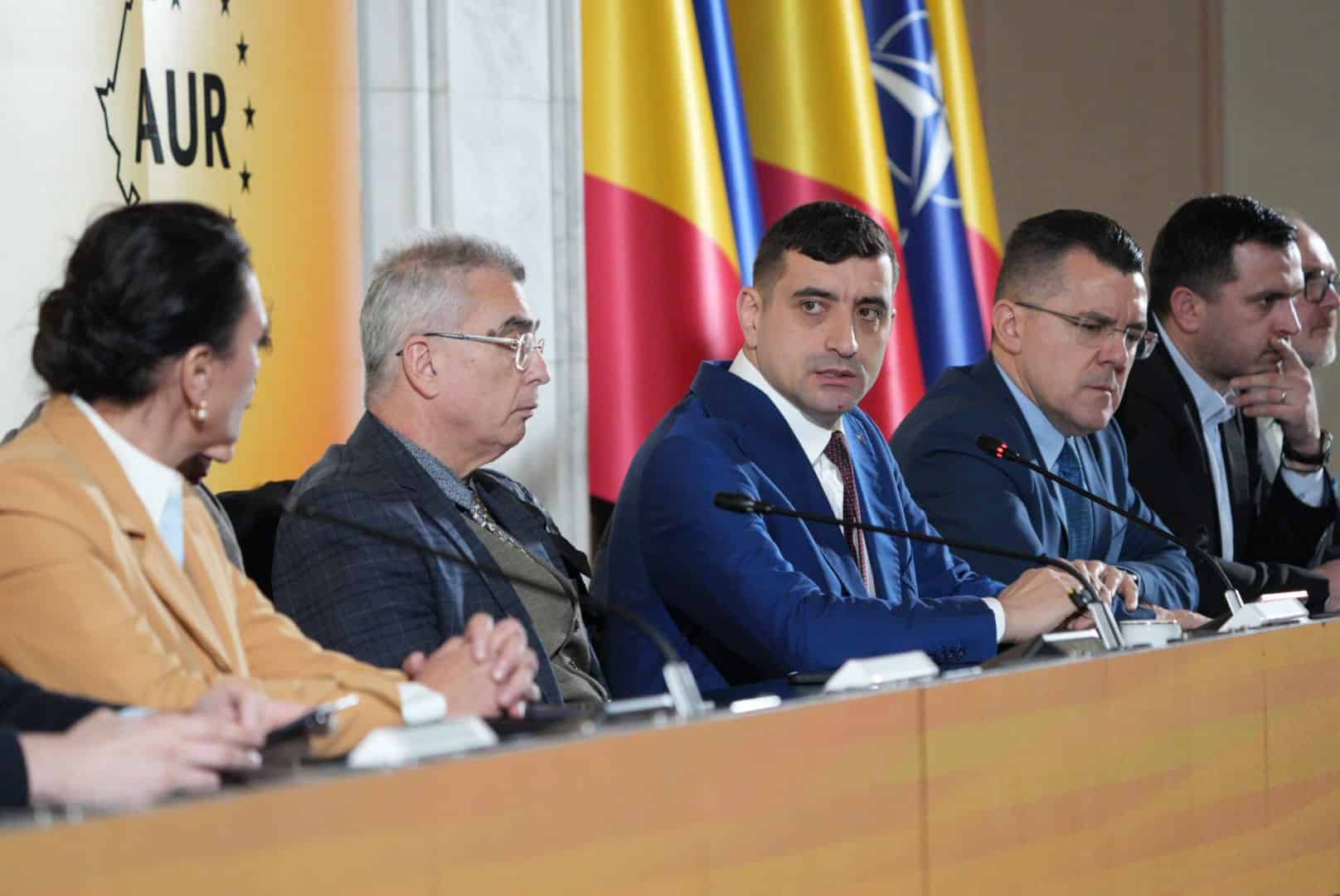 George Simion (președintele AUR): „Nu vrem să acceptăm lovitura de stat din 6 decembrie 2024”