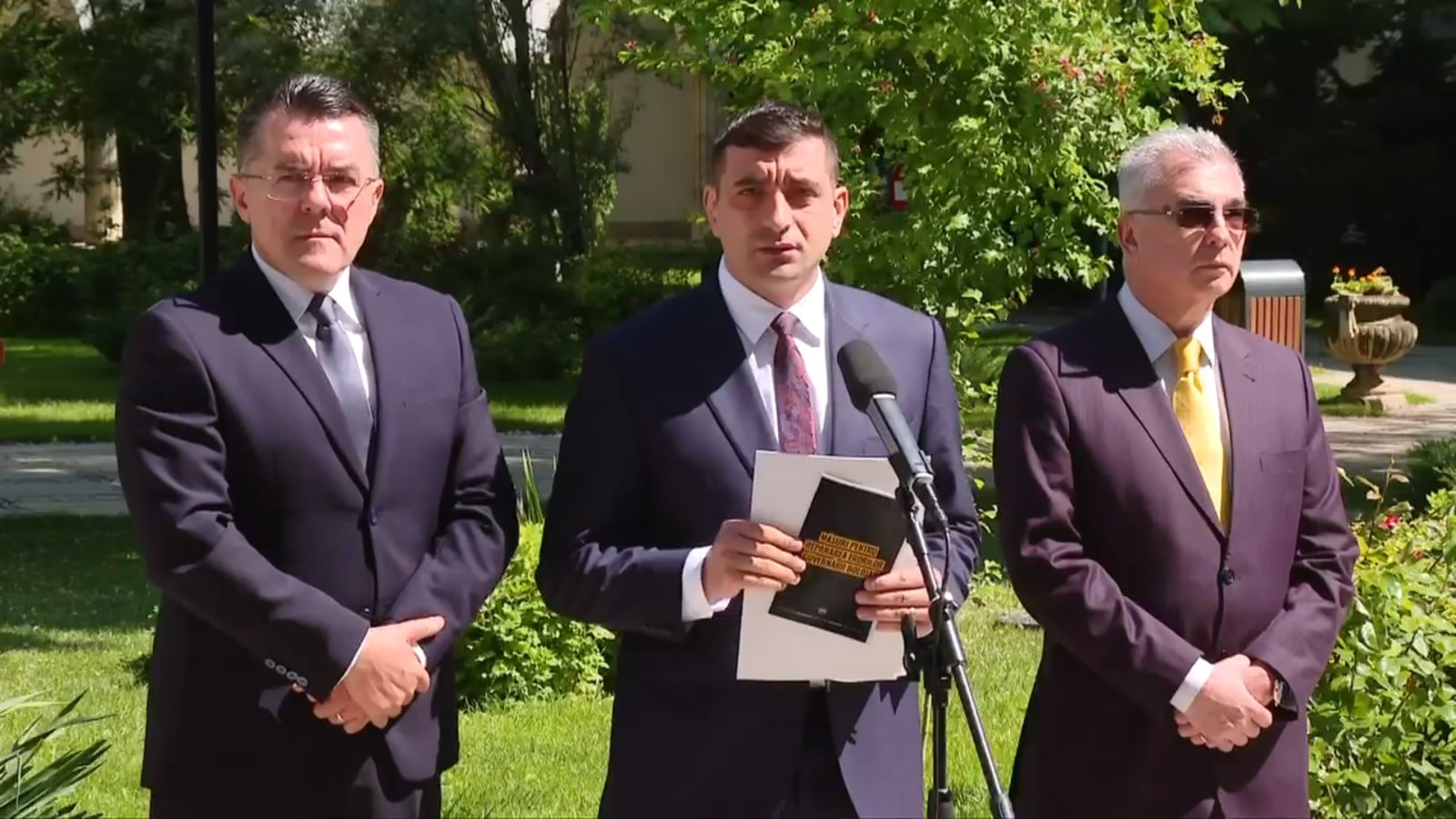 George Simion: „Am cerut mandat pentru formarea noii guvernări. Ne asumăm intrarea la guvernare și scoaterea României din criză”